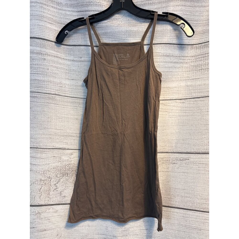 Generra Brown Sleeveless Tank Top Size XS